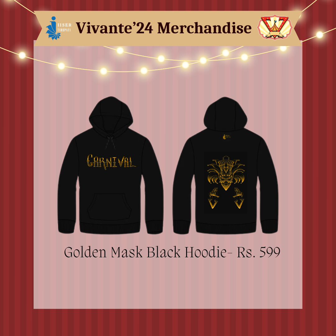 Golden Mask Hoodie